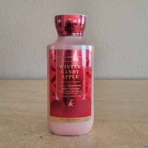 Bath and Body Works WINTER CANDY APPLE Body Lotion 8 fl oz /236mL NEW
